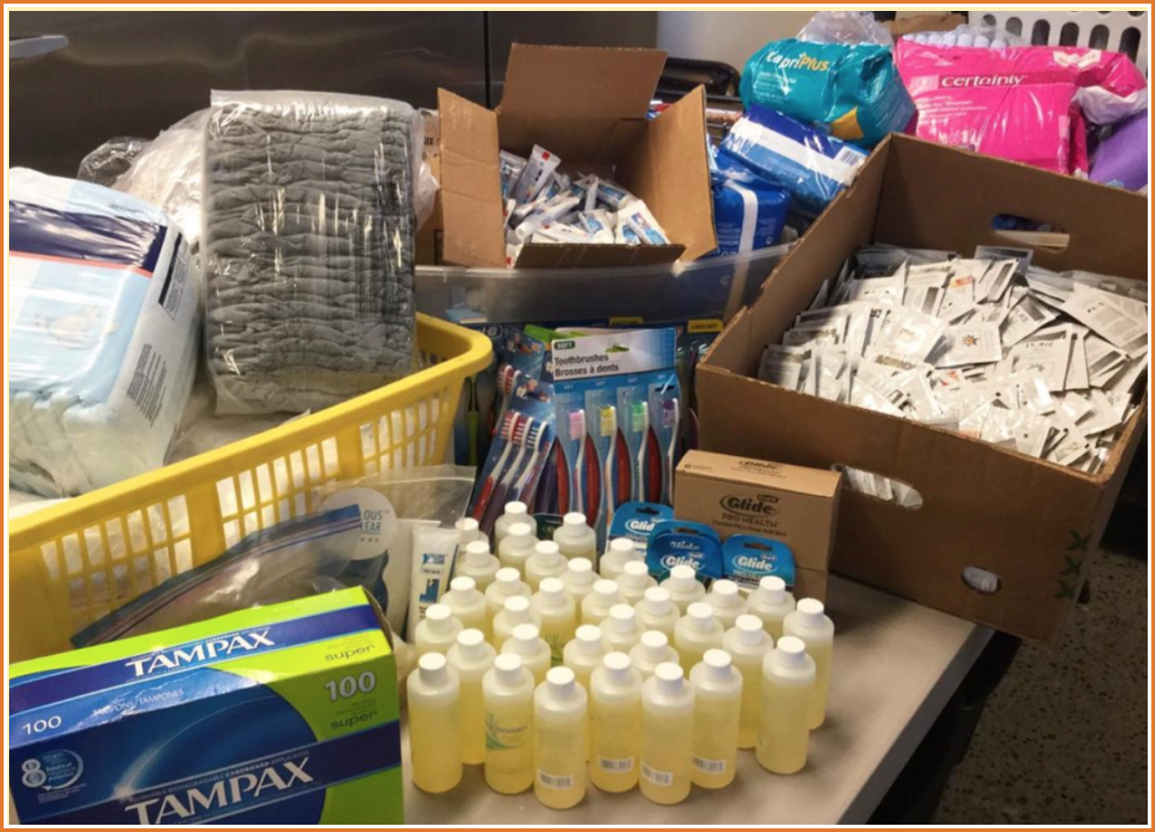 NVFB - Hygiene Product Donations